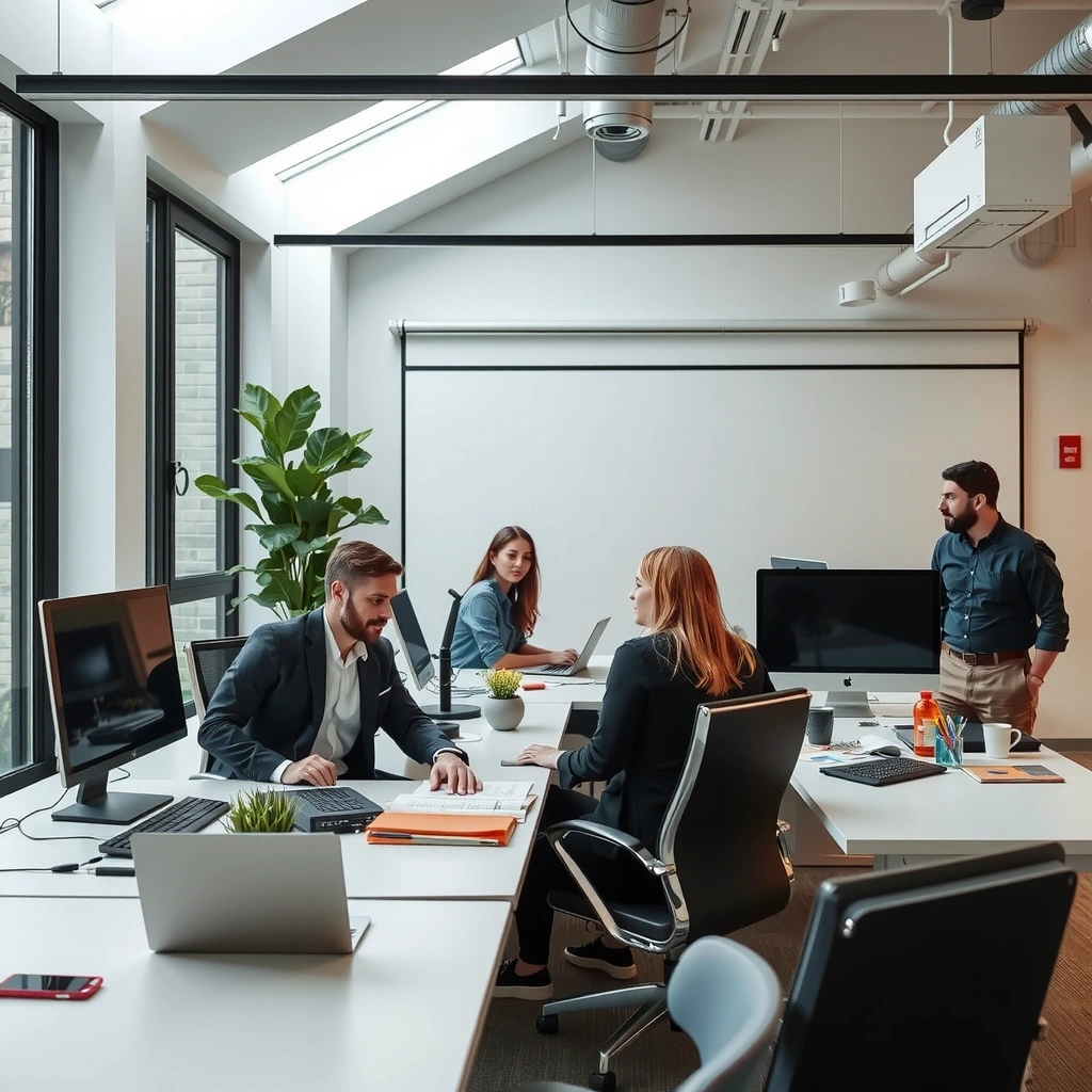 Echipa Designplanet la lucru